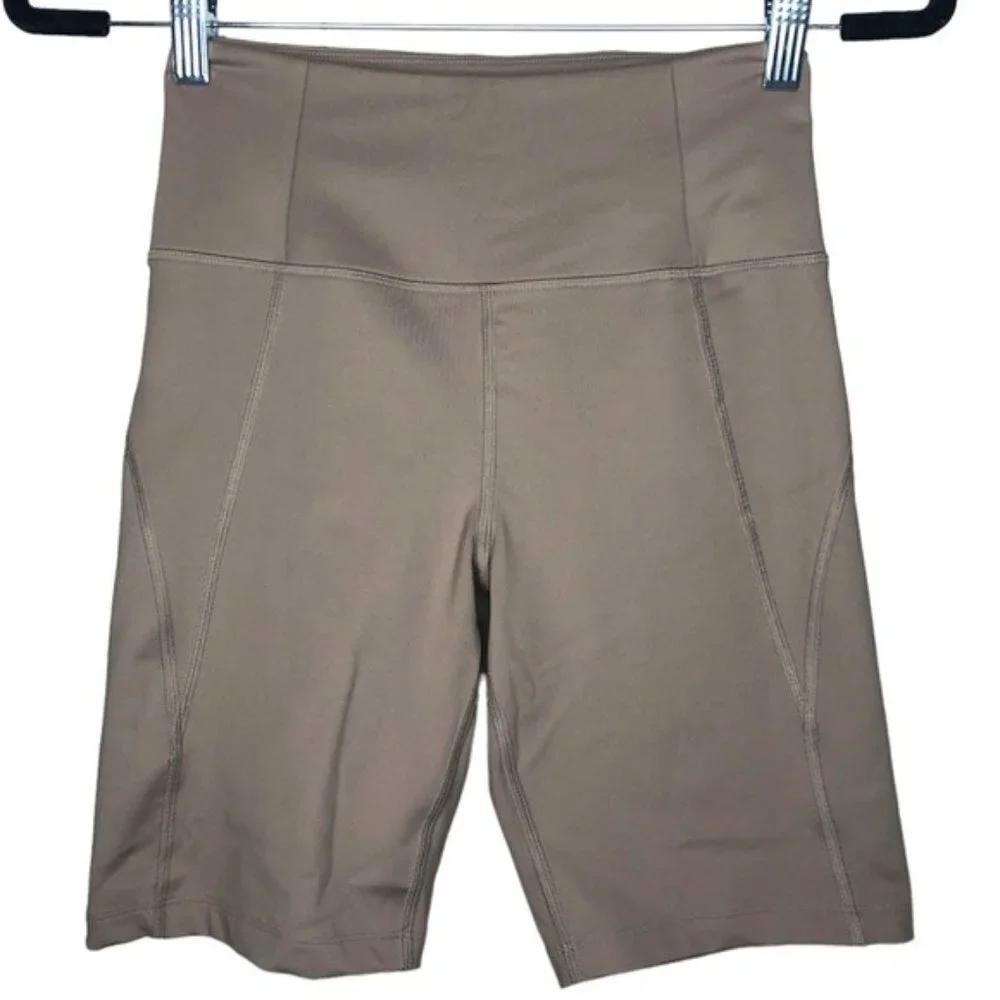 Girlfriend Collective Bike Short Limestone Small